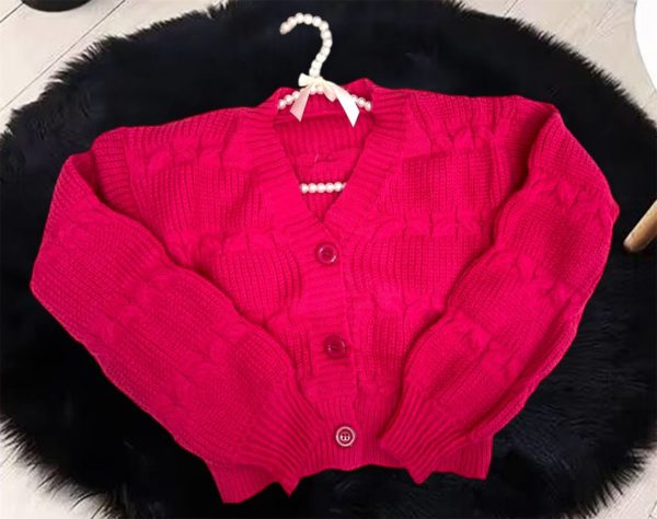 Abrigo Lana Rojo